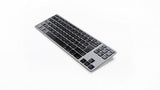 Matias Aluminum Tenkeyless Bluetooth Keyboard for Mac - Space Gray