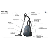 Electrolux PURE D8 PD82-4MB SILENCE Bagged Vacuum Cleaner
