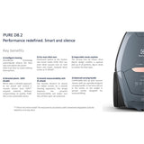 Electrolux PURE D8 PD82-8DB Silence Vacuum Cleaner