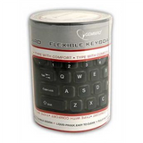 Gembird Flexible Silicone Waterproof USB+OTG Keyboard - Black
