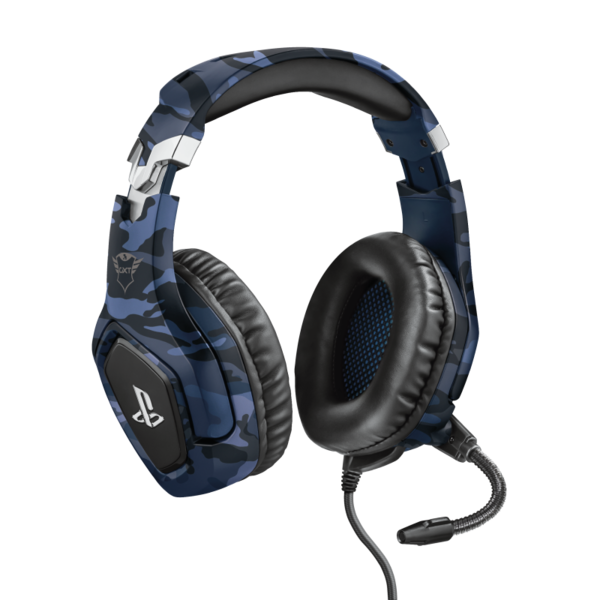 Trust GXT 488 Forze-B Blue Over-Ear Gaming Headset for PlayStation 4