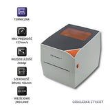 Qoltec 50245 Thermal Label Printer - 104mm Max Width