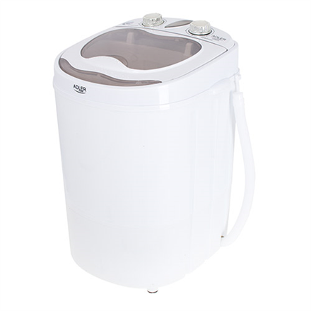Adler AD 8055 Mini Top-Loading Washing Machine - 3kg Capacity - White