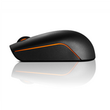 Lenovo 300 Compact Wireless Optical Mouse - 2.4 GHz USB - Black