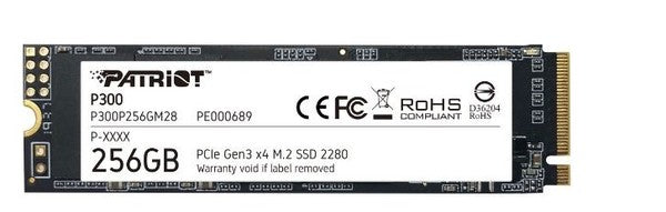 PATRIOT P300 256GB M.2 2280 PCIe SSD