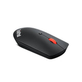 Lenovo ThinkPad Bluetooth Silent Mouse - Wireless - Bluetooth 5.0 - Black