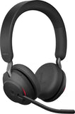 Jabra Evolve2 65 MS Mono Headset - USB-A Bluetooth On-Ear Headset for Microsoft Teams - Black