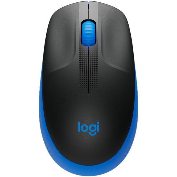 Logitech M190 Full-Size Wireless Mouse - Blue
