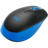 Logitech M190 Full-Size Wireless Mouse - Blue