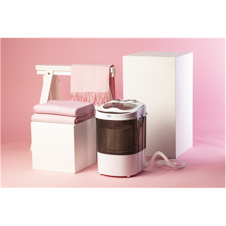 Camry CR 8054 Mini Top-Loading Washing Machine - 3kg Capacity - White/Gray