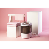 Camry CR 8054 Mini Top-Loading Washing Machine - 3kg Capacity - White/Gray
