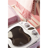 Camry CR 8054 Mini Top-Loading Washing Machine - 3kg Capacity - White/Gray