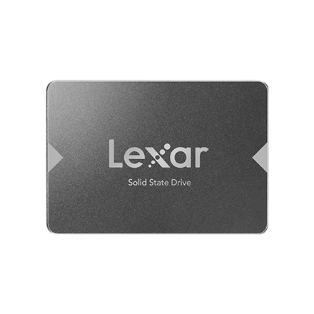 Lexar - NS100 - 128 GB - SSD form factor 2.5" - Solid-state drive interface SATA III - Read speed 520 MB/s - Write speed 510 MB/s
