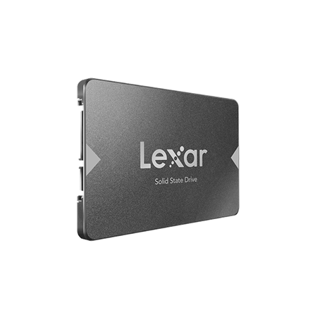 Lexar - NS100 - 512 GB - SSD form factor 2.5" - Solid-state drive interface SATA III - Read speed 550 MB/s