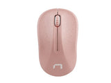 NATEC Toucan Wireless Mouse - Pink & White
