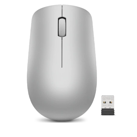 Lenovo 530 Wireless Optical Mouse - Platinum Gray