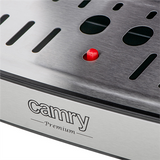 Camry - Espresso and Cappuccino Coffee Machine - CR 4410 - Pump pressure 15 bar - Built-in milk frother - Semi-automatic - 850 W - Black/Stainless steel