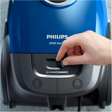 Philips - Vacuum cleaner - 3000 Series XD3110/09 - Bagged - Power 900 W - Dust capacity 3 L - Blue