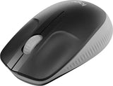 Logitech M190 Full-Size Wireless Mouse - Mid Grey