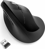 Kensington Pro Fit Ergo Vertical Wireless Mouse - Black