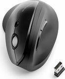 Kensington Pro Fit Ergo Vertical Wireless Mouse - Black