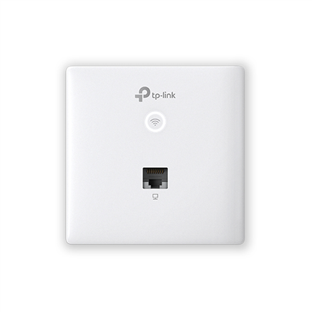 TP-LINK Omada AC1200 Wall-Plate Access Point EAP230-Wall 802.11ac, 300+867 Mbit/s, 10/100/1000 Mbit/s, Ethernet LAN (RJ-45) ports 2, MU-MiMO Yes, A...