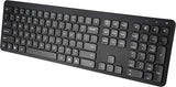 Natec Herring Glow Wired Keyboard - US Layout, Black