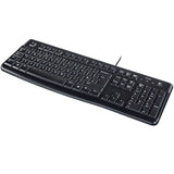 LOGITECH K120 Corded Keyboard - Black USB