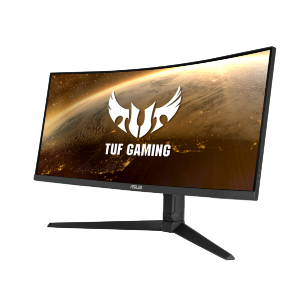 Asus TUF Gaming VG34VQL1B Gaming Monitor - 34 inch WQHD (3440x1440), 165Hz (Above 144Hz), Extreme Low Motion Blur, FreeSync Premium, 1ms (MPRT), Cur...