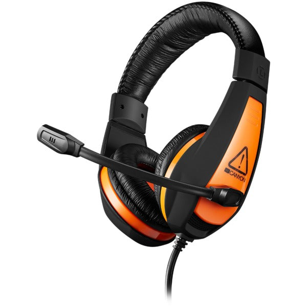 CANYON Star Raider GH-1A Gaming Headset - 3.5mm Jack, Adjustable Mic, Volume Control