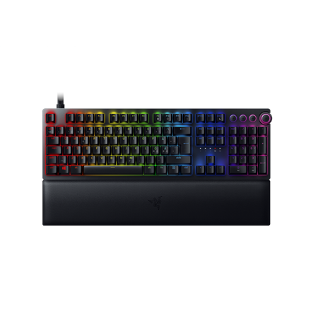 Razer Huntsman V2 Gaming Keyboard - Nordic Layout, Analog Optical Switches, RGB