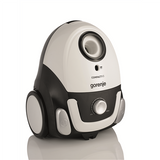 Gorenje VCEA11CXWII Bagged Vacuum Cleaner - 750W, 15m Operating Radius - White