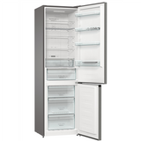 Gorenje NRK6202AXL4 No Frost Combi Refrigerator - 200cm, 235L, E Energy Class