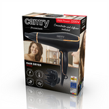 Camry CR 2255 Hair Dryer - 2200W with Diffuser - Black