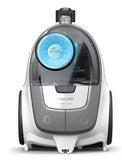Philips - Vacuum Cleaner - XB2122/09 - Bagless - Power 850 W - Dust capacity 1.3 L - Arctic White/Sky Blue
