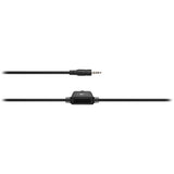 CANYON HSC-1 PC Headset with Microphone, Flat Cable, 2m, Black