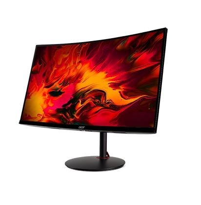 Acer Nitro XZ0 XZ270UPbmiiphx 165Hz GAMING LED monitor with speakers and VA and AMD Adaptive-Sync technologies - 27 inches - 2560x1440, 16:9 - Rea...