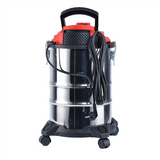 Camry CR 7045 Professional Industrial Wet/Dry Vacuum Cleaner - 3400W, 25L - Red/Silver