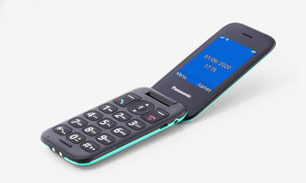 Panasonic KX-TU400 Easy Use Mobile Phone - Turquoise