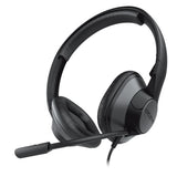 Creative HS-720 V2 USB Digital Audio On-ear Headset with Noise-cancelling Condenser Boom Mic, Inline Mic Mute / Calls / Volume Control and Mic-monitoring Feat...