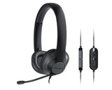 Creative HS-720 V2 USB Digital Audio On-ear Headset with Noise-cancelling Condenser Boom Mic, Inline Mic Mute / Calls / Volume Control and Mic-monitoring Feat...