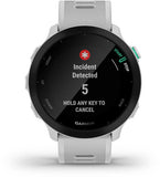 Garmin Forerunner 55 GPS Running Smartwatch - White