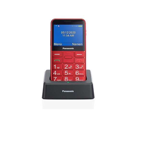 Panasonic KX-TU155EXBN Red 2.4" TFT-LCD Mobile Phone