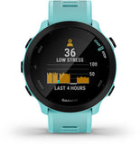 Garmin Forerunner 55 GPS Smartwatch, Aqua