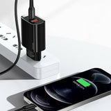 Usams T35 20W PD3 Dual Port USB-C & USB-A Fast Wall Charger