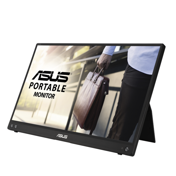 Asus ZenScreen MB16ACV Portable USB Monitor- 15.6 inch Full HD, IPS, Hybrid Signal Solution, USB Type-C, Flicker Free, Blue Light Filter, Anti-glare surface, Antib...