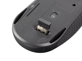 Natec Jay 2 Wireless Mouse - 1600 DPI, Black