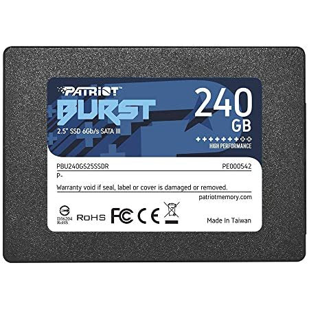 PATRIOT Burst Elite 240GB SATA III 2.5" SSD