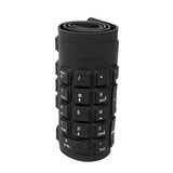 Logilink Flexible Waterproof Keyboard USB + PS/2 - ID0019A - Black