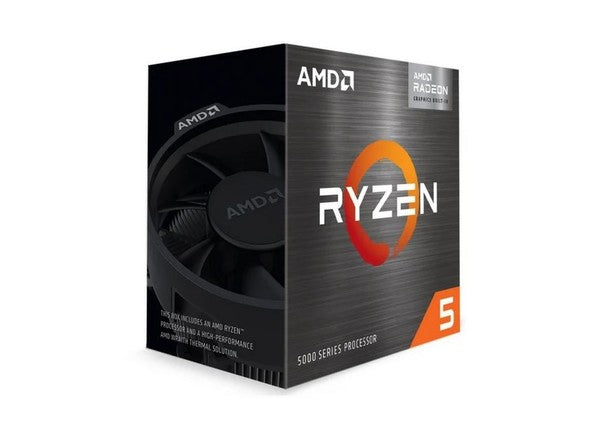 AMD Ryzen 5 5600G 3.9-4.4GHz, AM4, 6C/12T, 65W integrated graphics, in a box with a cooler